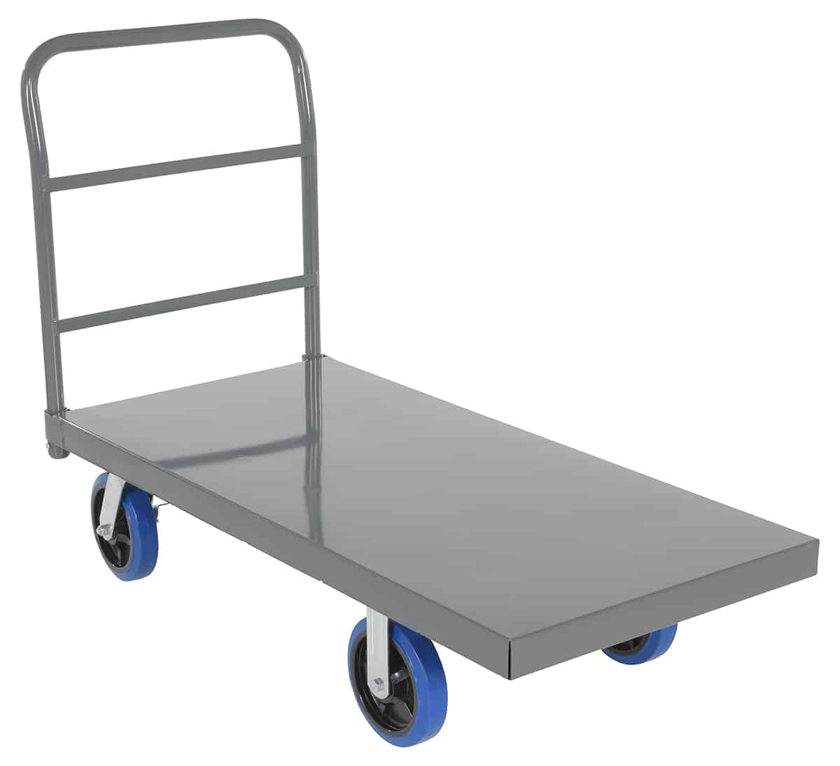 Vestil Ecspt-2448-C2D Steel Smooth Deck Platform Truck 1