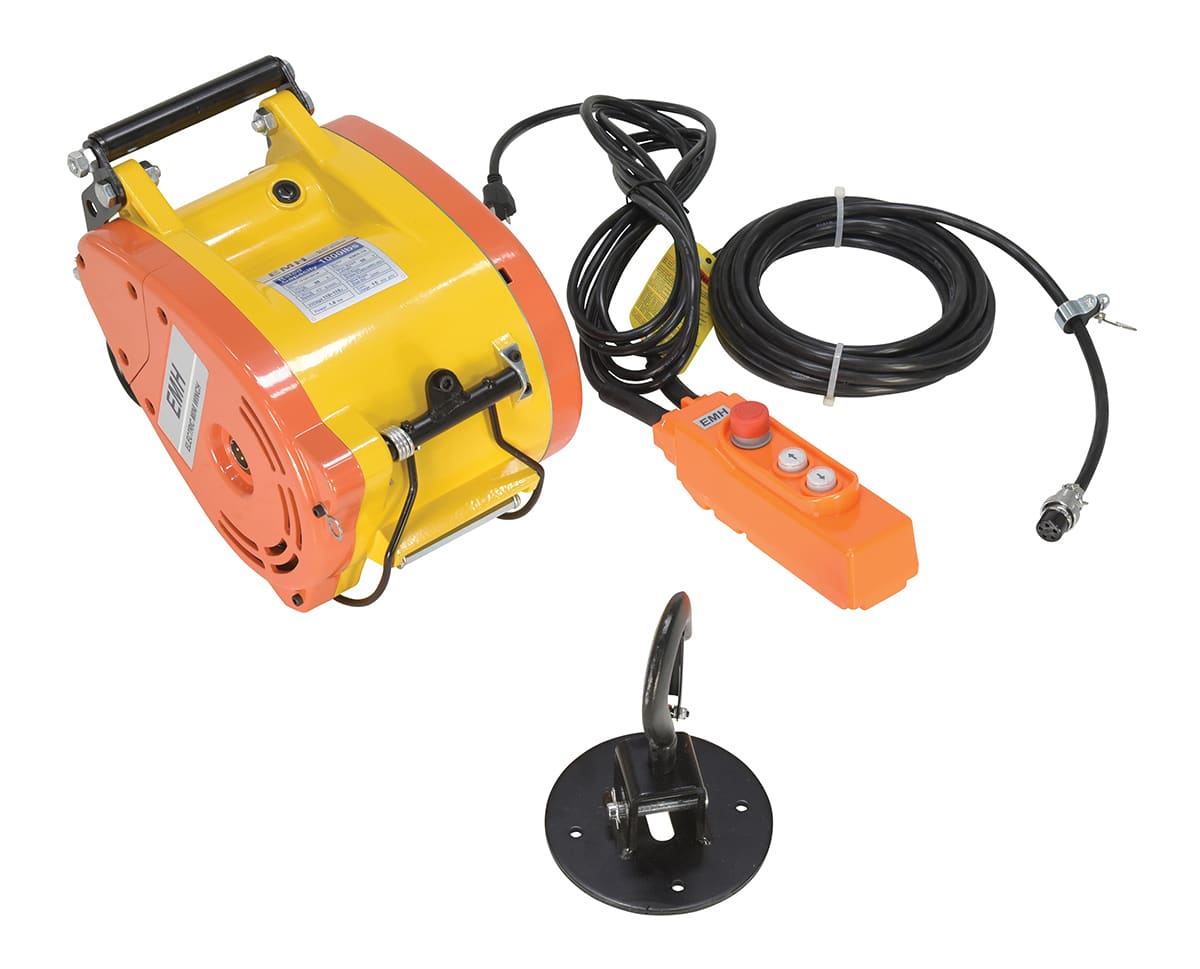 Vestil Eemh-10 Electric Mini Hanging Cable Hoist 1
