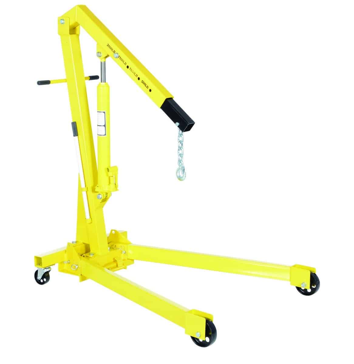 Vestil Ehn-20-C Shop Crane Engine Hoist With Folding Legs 1