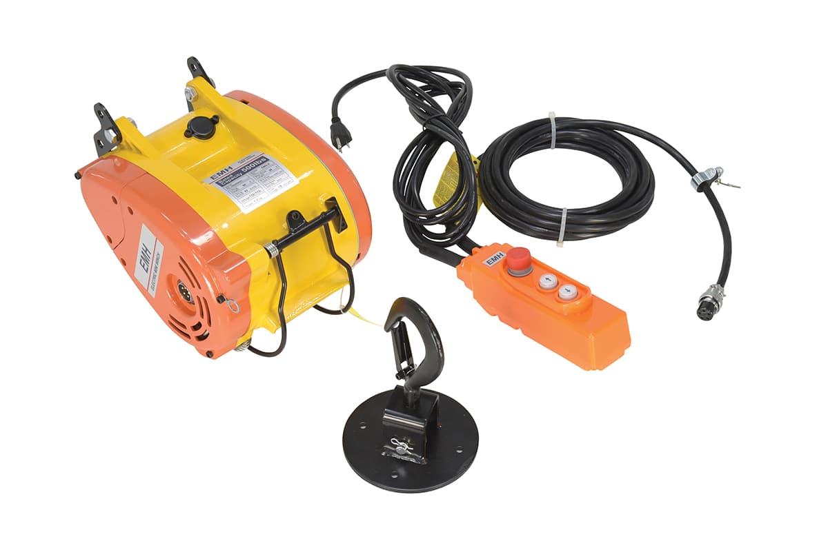 Vestil Emh-5 Electric Mini Hanging Cable Hoist 1