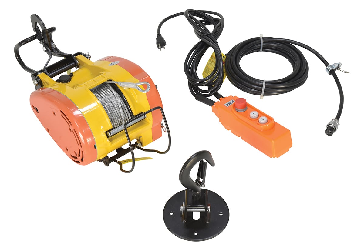 Vestil Emh-7 Electric Mini Hanging Cable Hoist 1