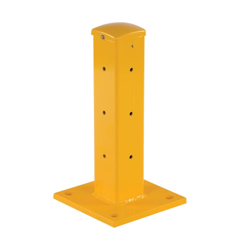 Vestil Gr-F3R-Di-Tp18-Yl Steel Rigid Tube Post Drop