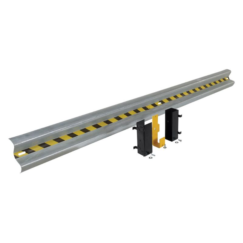 Vestil Gr-H2R-Di-12-Hdg Galvanized Steel Drop In Guard Rail