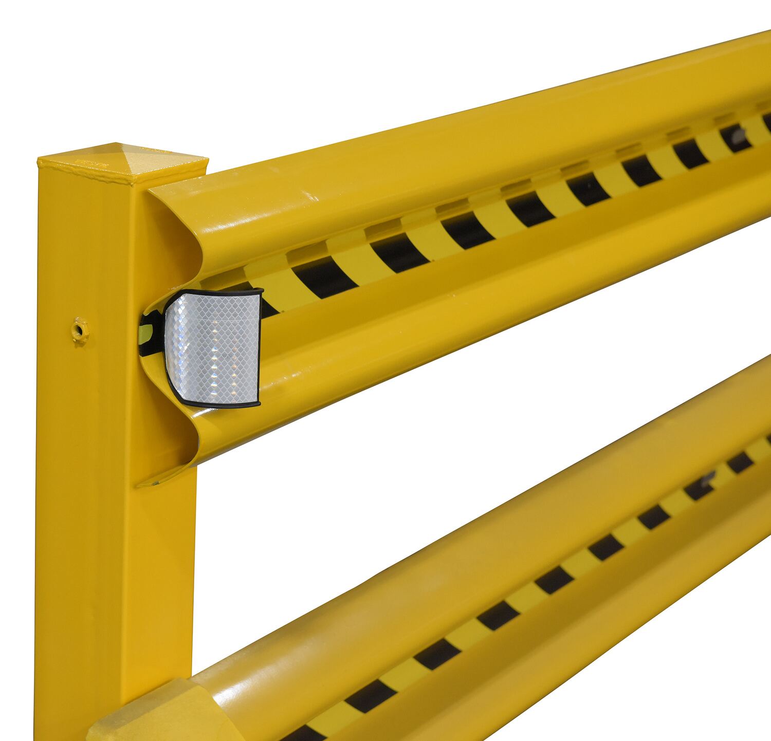 Vestil Gr-H2R-Rft-Wt Guard Rail Reflector White 5