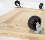 Vestil Hdos-1624-9-E Poplar Solid Deck Dolly - Vestil Hdos-1624-9-E Poplar Solid Deck Dolly - Material Handling