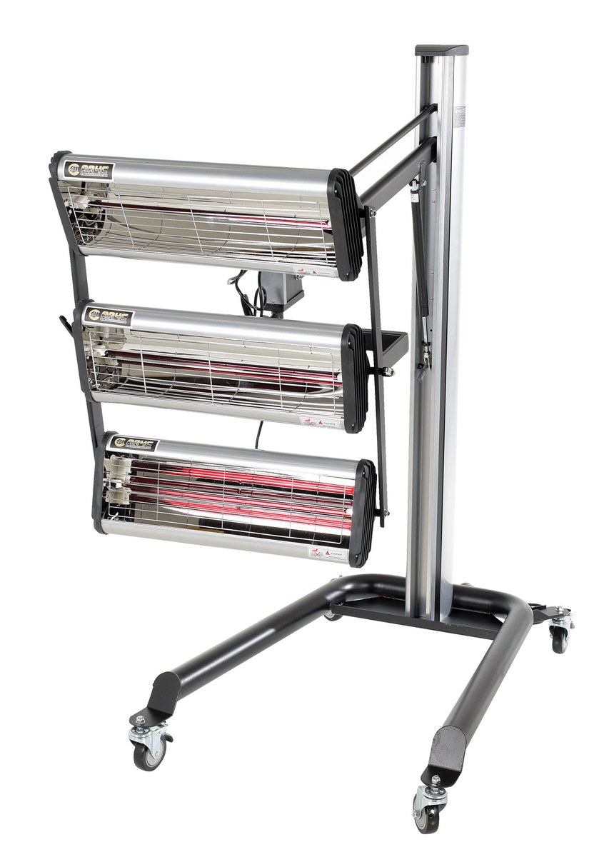 Vestil Heat-3P-230-1 Steel Infrared Heater 1