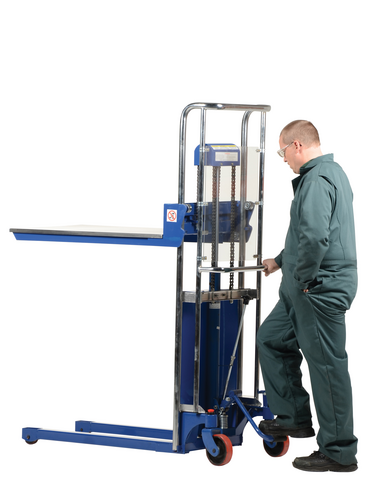 Vestil Hyd-10-Ep Steel Portable Foot Pump Hefti-Lift 1