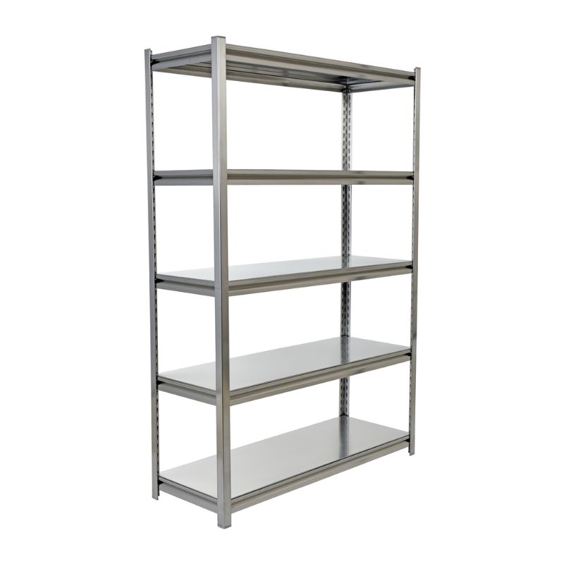 Vestil Lwss-1848 Stainless Steel Solid Rivet Shelving 600 Lb. Capacity