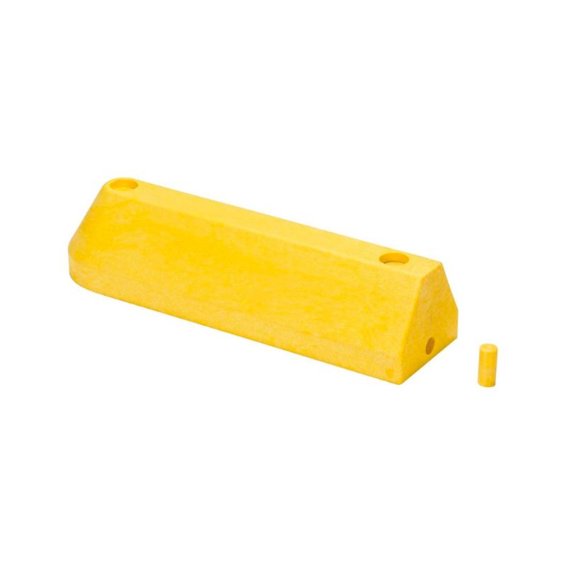 Vestil Mpg-E Recycled Plastic End Section Modular Guard Curb