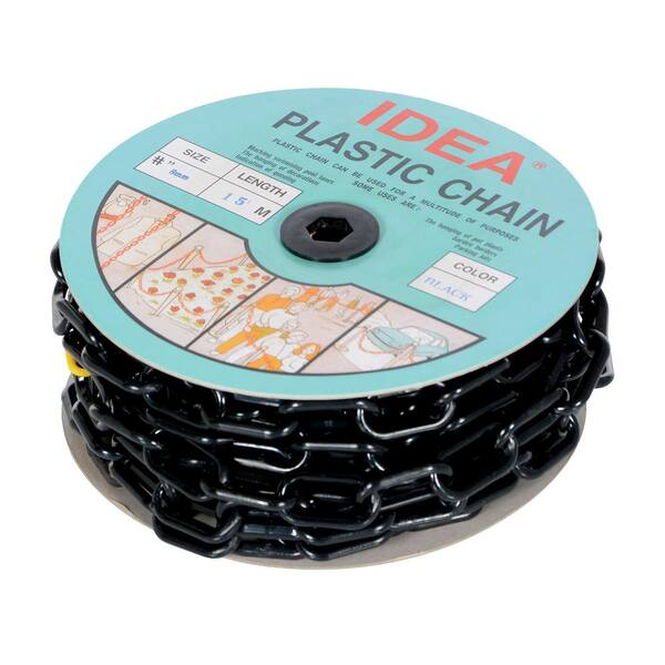 Vestil Pcb-B-Cn Black Plastic Chain Barricade