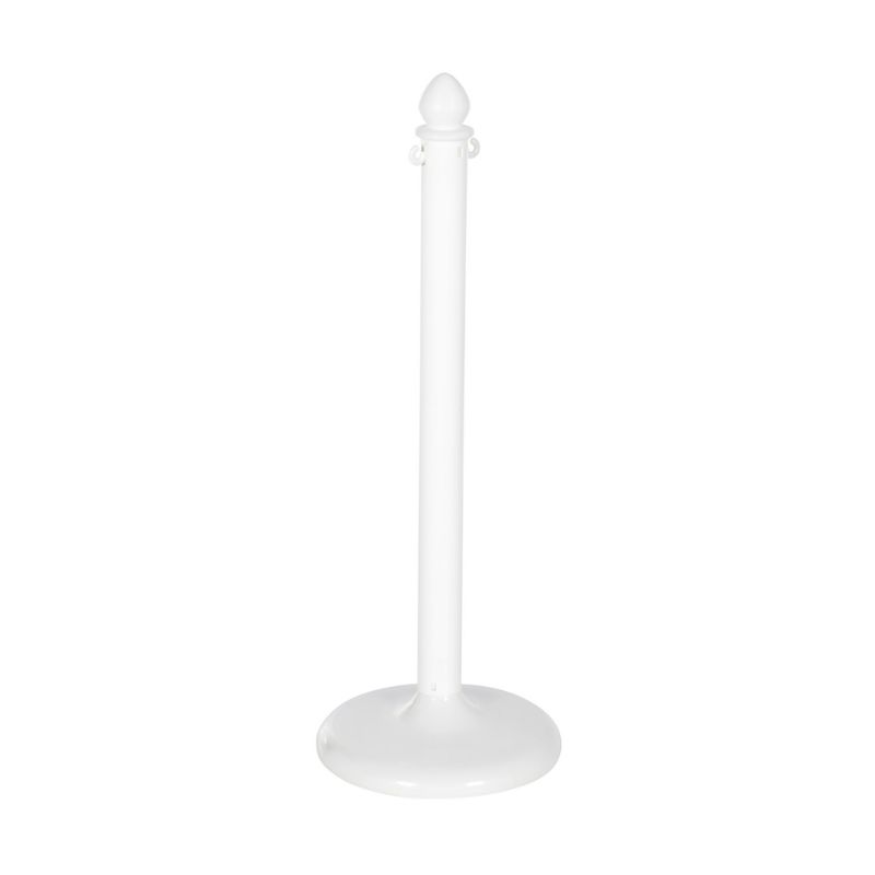 Vestil Pcb-W-F Plastic Barricade Floor Mounts 4 Pack