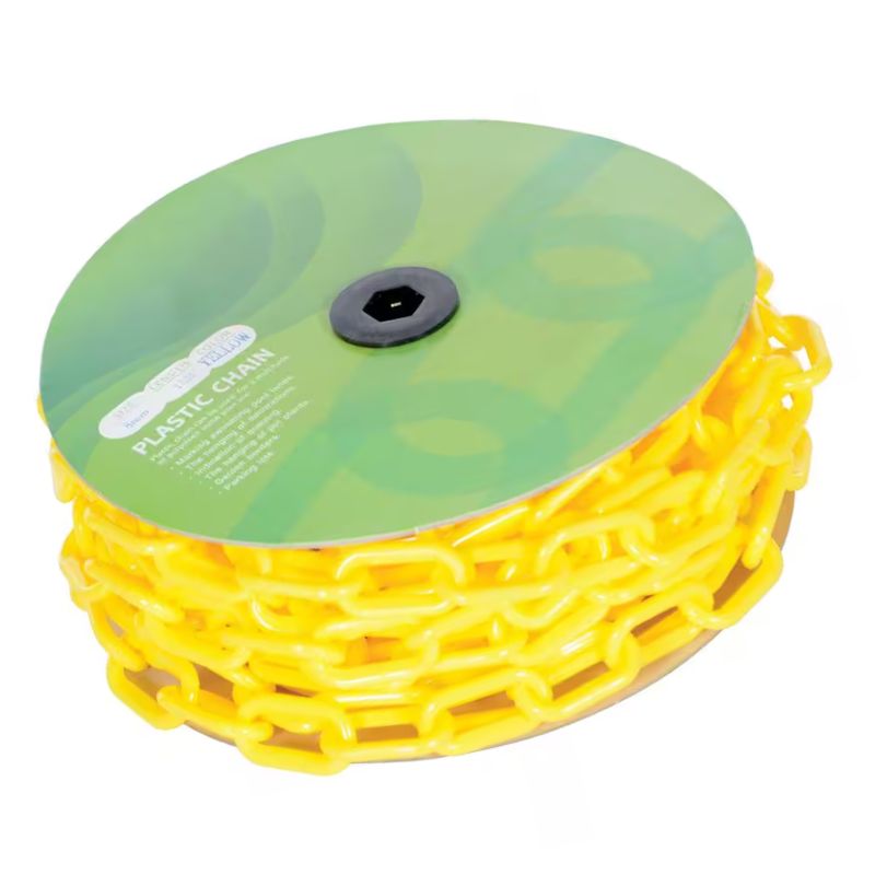 Vestil Pcb-Y-Cn Yellow Plastic Chain Barricade (1)