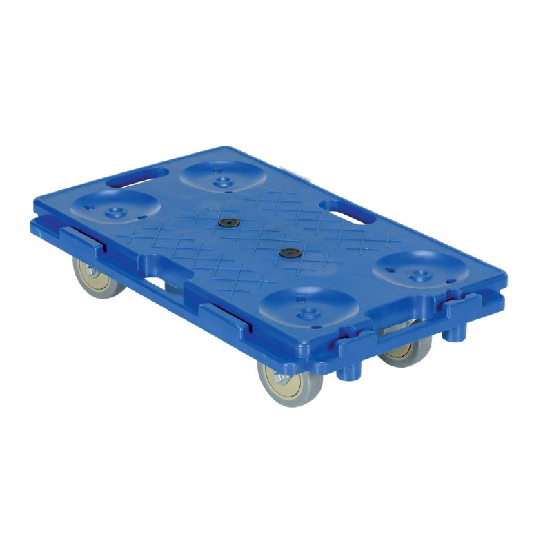 Vestil Dol-1830-F Polyethylene Flush Top Dolly - Vestil Dol-1830-F Polyethylene Flush Top Dolly - Material Handling