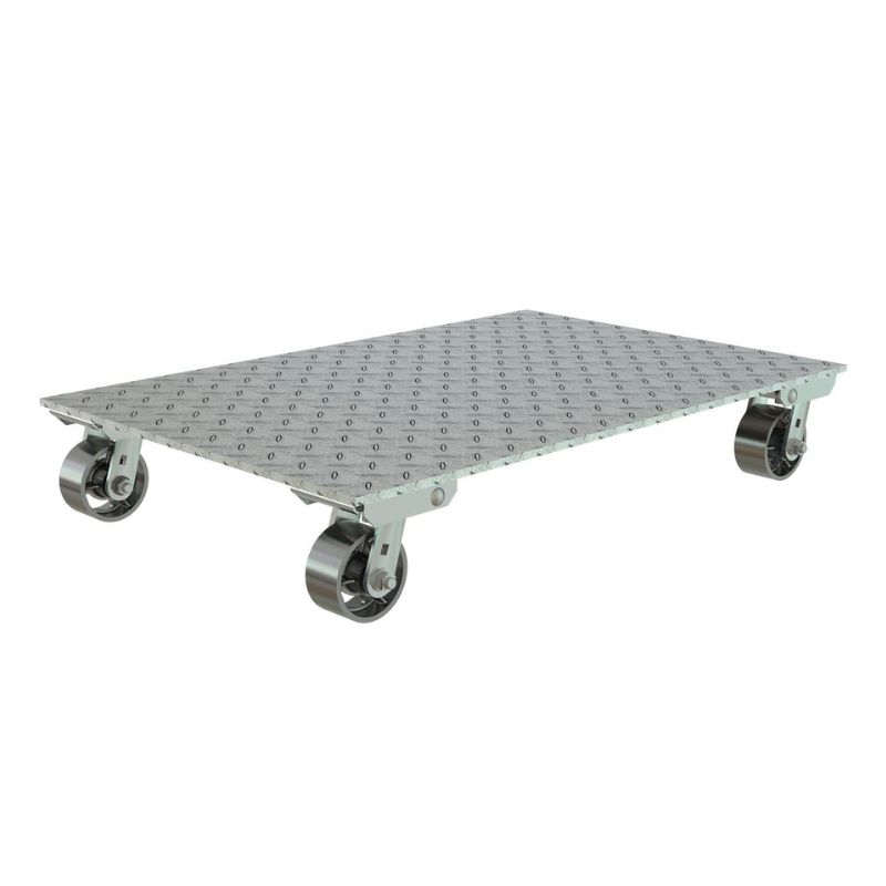 Vestil Acp-1824-9 Aluminum Channel Dolly - Vestil Acp-1824-9 Aluminum Channel Dolly - Material Handling