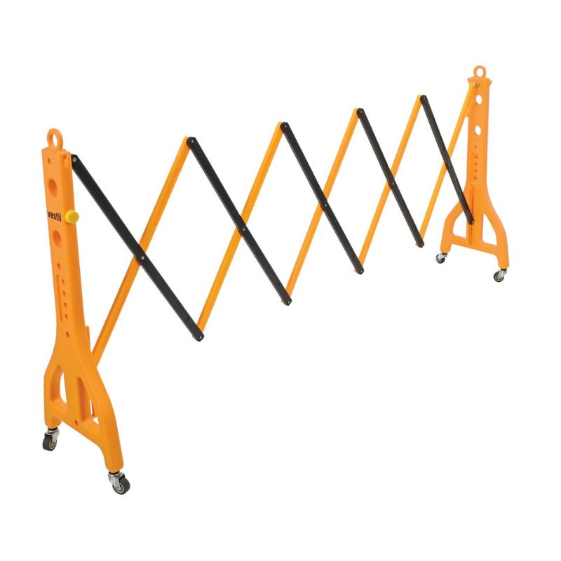 Vestil Pexgate-30-C Plastic Expand-A-Gate With Casters