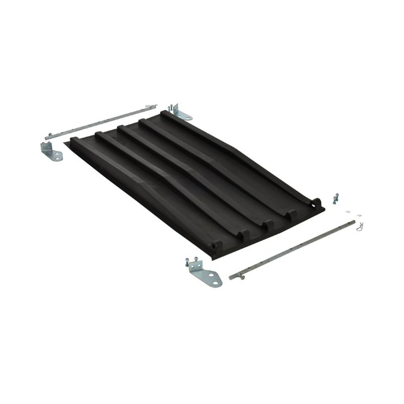 Vestil Plid-D-25 Polyethylene Heavy Duty D Style Hopper Lid
