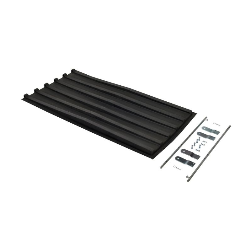 Vestil Plid-D-75 Polyethylene Heavy Duty D Style Hopper Lid
