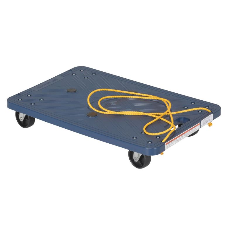 Vestil Dol-1830-F Polyethylene Flush Top Dolly - Vestil Dol-1830-F Polyethylene Flush Top Dolly - Material Handling