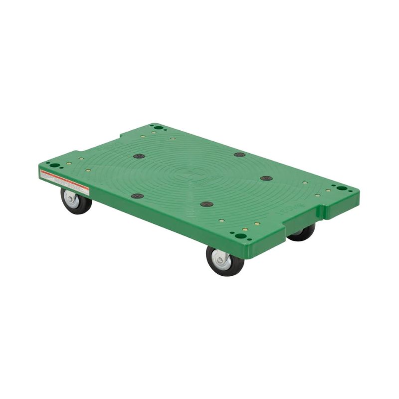 Vestil Dol-1830-F Polyethylene Flush Top Dolly - Vestil Dol-1830-F Polyethylene Flush Top Dolly - Material Handling