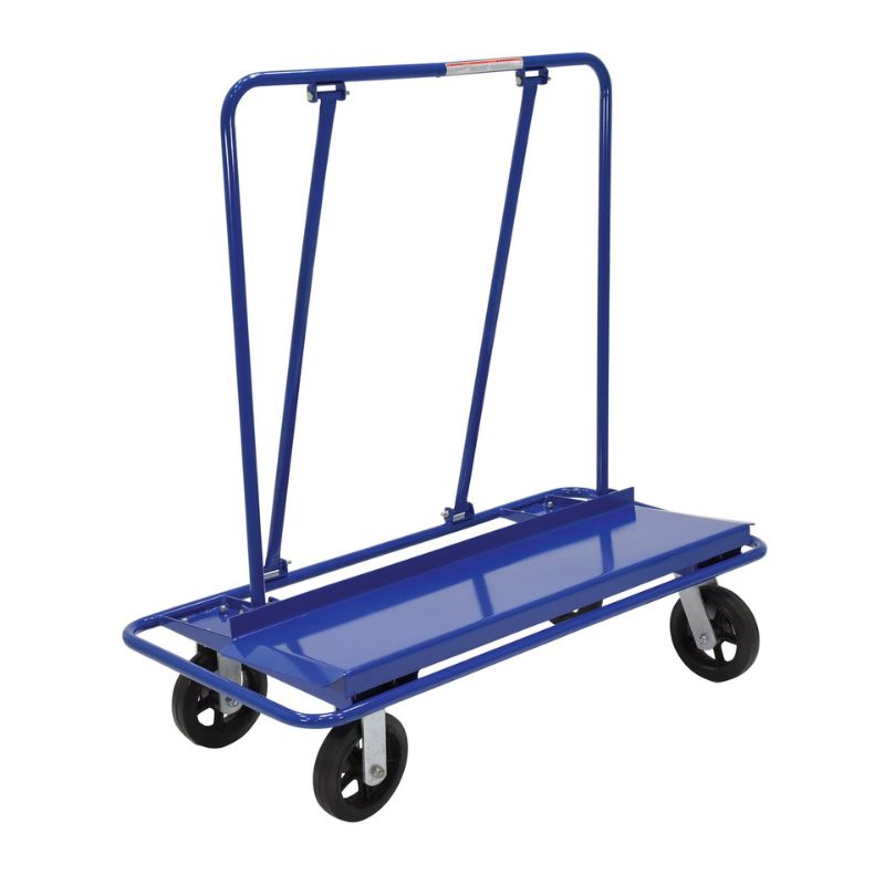 Vestil Prct-S-Mr Steel Drywallpanel Cart With Rubber Wheels