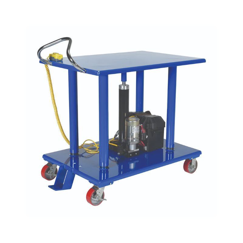 Vestil Pt2436E Steel Linear Actuated Low Profile Post Lift Table