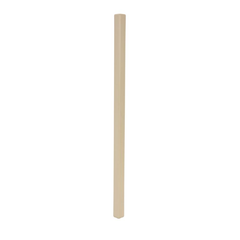 Vestil Pvc-A-2-Bg Pvc Plastic Corner Protector With Aluminum Insert 90 Degree Beige