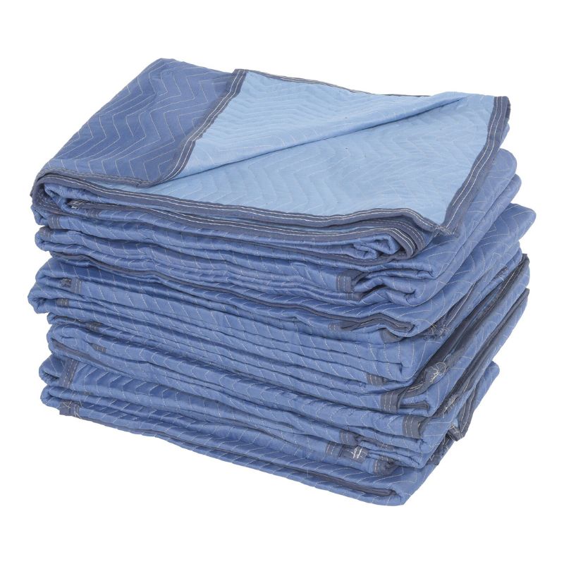 Vestil Qpc-7280-Up-12Pk Polyestercotton Non-Woven All Weather Quilted Moving Pads