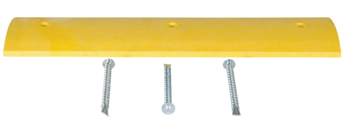 Vestil Sbdha-48 Plastic Heavy Duty Speed Bump Asphalt Hardware 2