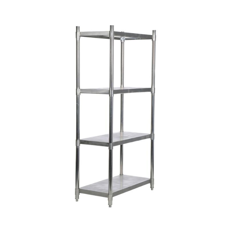 Vestil Sss-1836 Stainless Steel Shelving 600 Lb. Capacity Brushed