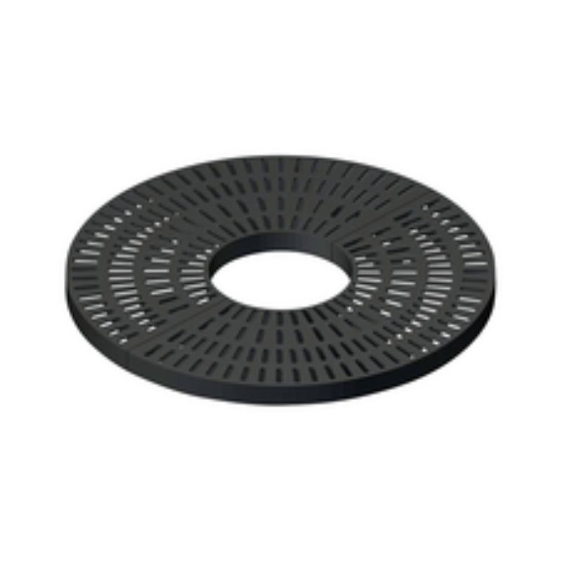 Vestil Tg-3R-Bk 100% Recycled Plastic Tree Grate Round (1)