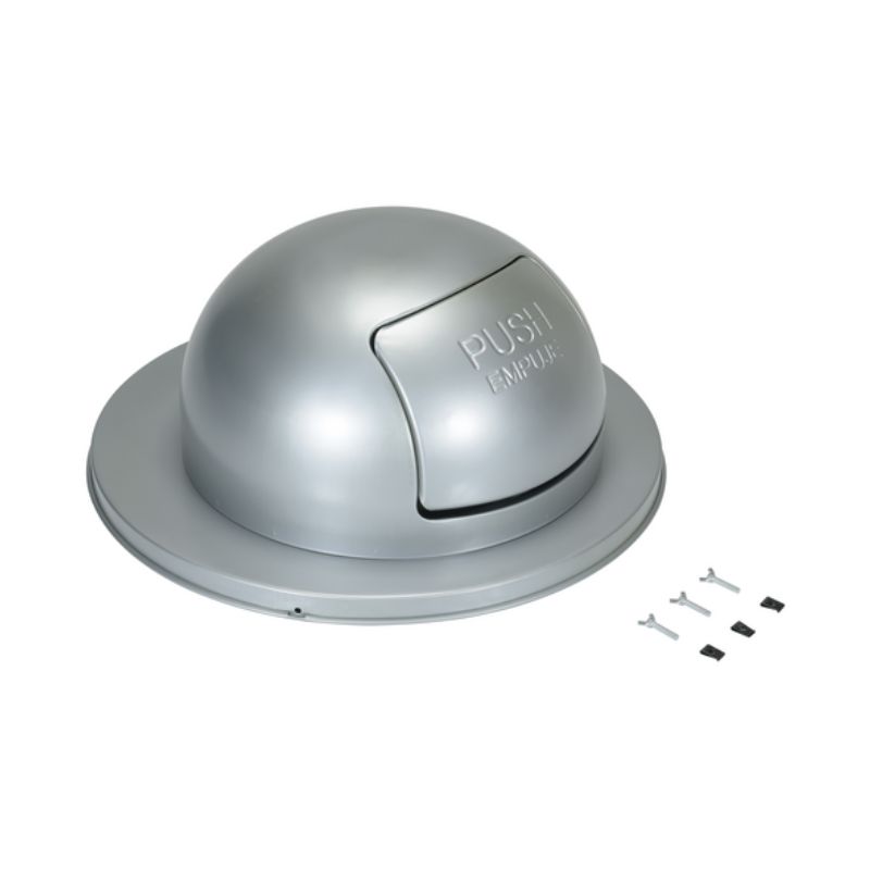 Vestil Trash-Top-Zgy Steel Waste Disposal Top