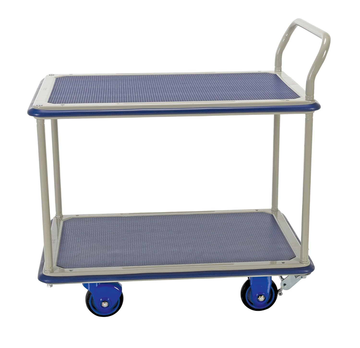 Vestil Trs-2434-2-Fb Steel Truck Double Deck With Brake 2