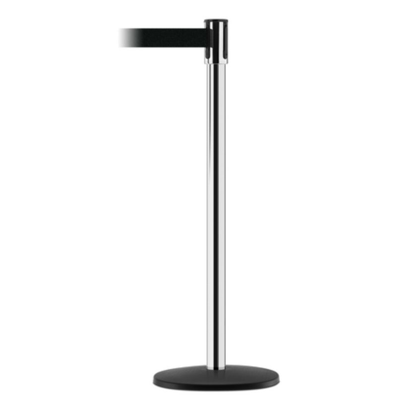 Vestil Tsb-7B Steel Post With Abs Plastic Base Cover Tensabarrier (1)