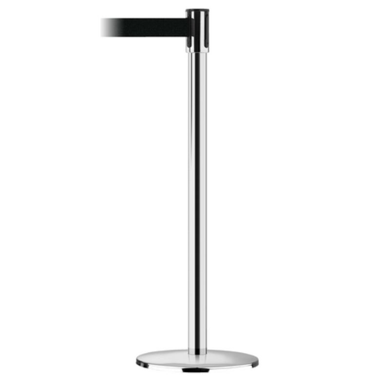 Vestil Tsb-7M Steel Post With Steel Base Cover Tensabarrier (1)