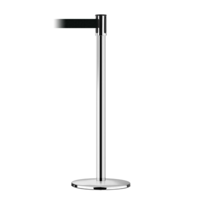 Vestil Tsb-Nbm Steel Tensabarrier With Receiver Clips And Steel Base Cover (1)
