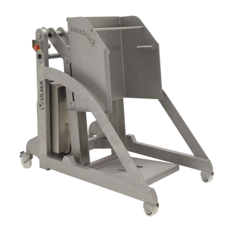 Vestil Ulm-Pbt-Dtc-10 304L Stainless Steel Dc Powered Drum Dumper