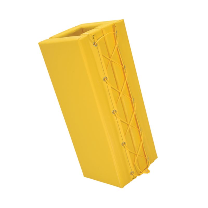Vestil V-Pad-S-310-Y Vinyl Column Protective Pad Square (1)