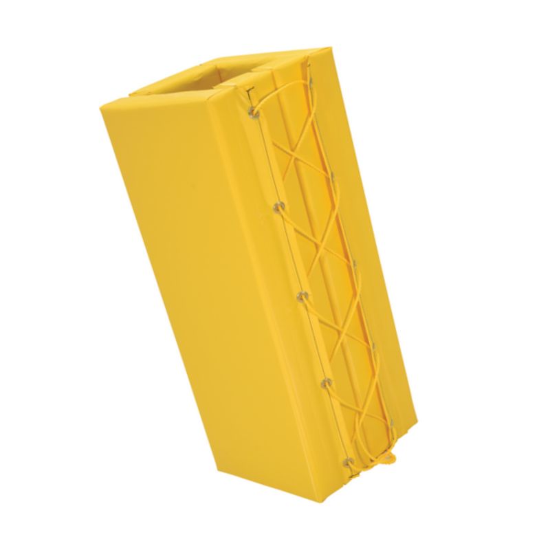 Vestil V-Pad-S-311-Y Vinyl Column Protective Pad Square (1)