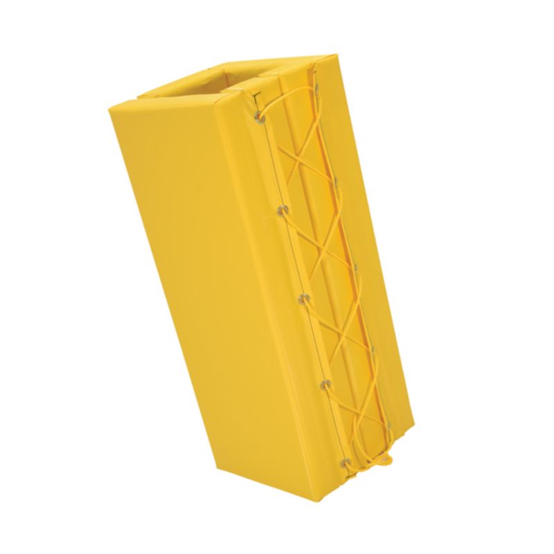 Vestil V-Pad-S-312-Y Vinyl Column Protective Pad Square (1)