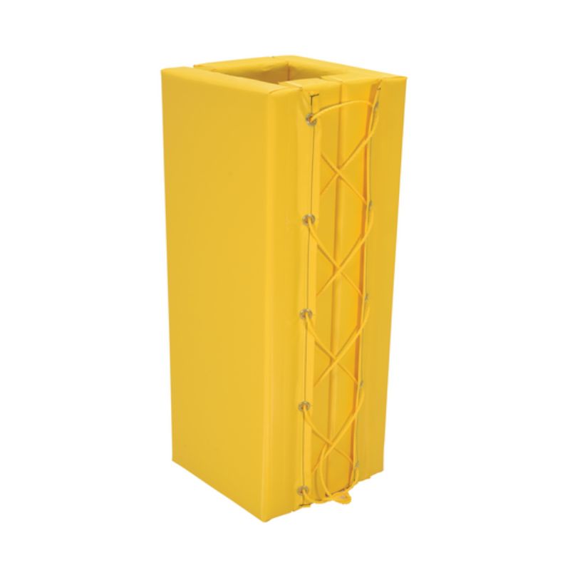 Vestil V-Pad-S-34-Y Vinyl Column Protective Pad Square