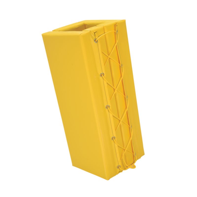 Vestil V-Pad-S-34-Y Vinyl Column Protective Pad Square (1)