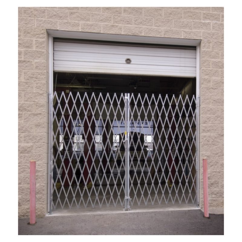 Vestil Vpfg-1670 Galvanized Steel Double Fold Scissor Gate (1)