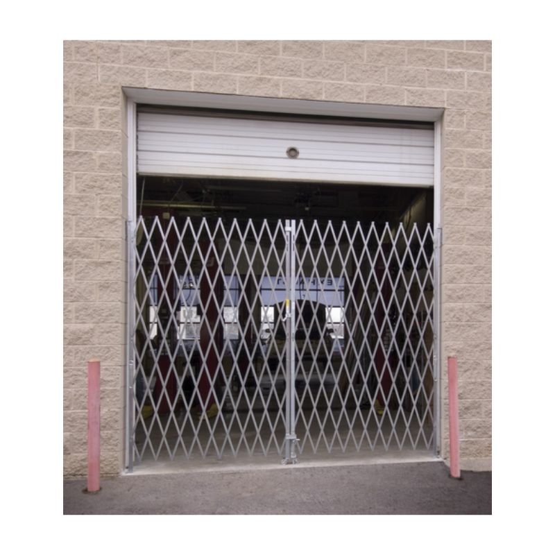Vestil Vpfg-2080 Galvanized Steel Double Fold Scissor Gate