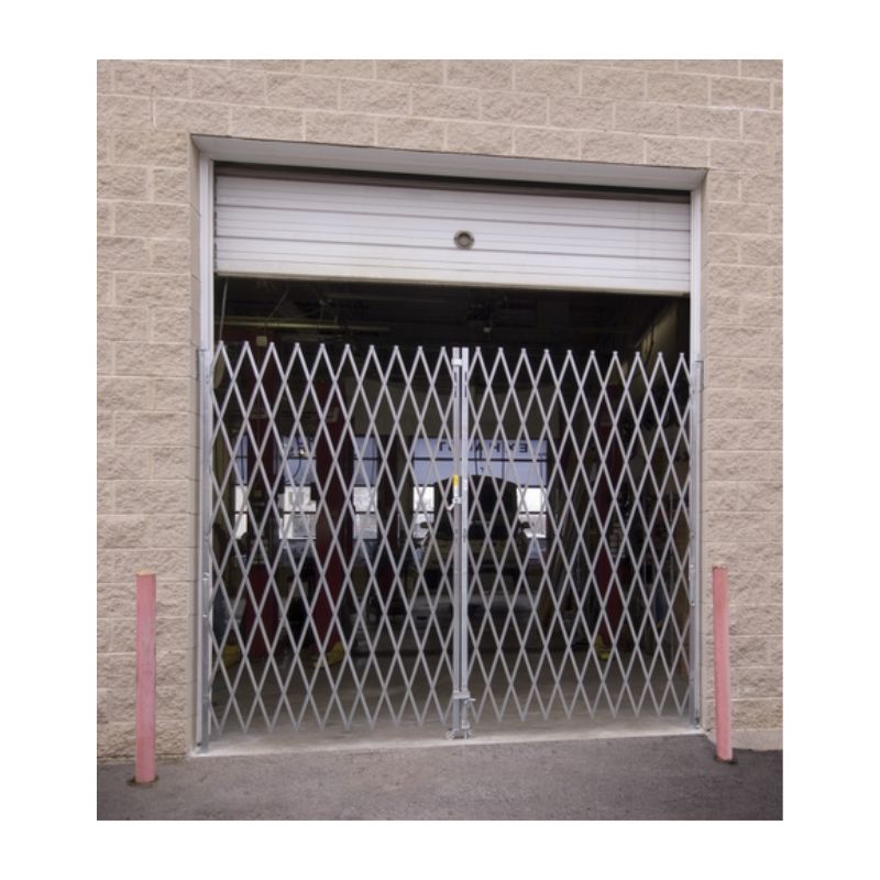 Vestil Vpfg-865 Galvanized Steel Double Fold Scissor Gate