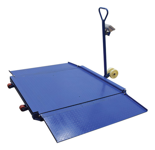 Vestil Vpfs-3C Steel Portable Diamond Plate Scale 1