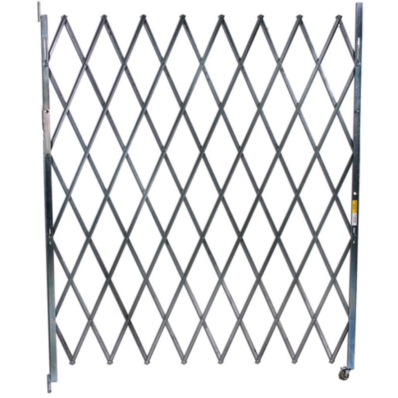 Vestil Vssg-1070 Galvanized Steel Single Fold Scissor Gate (1)