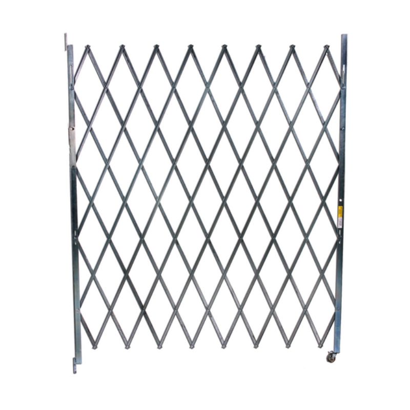 Vestil Vssg-1070 Galvanized Steel Single Fold Scissor Gate