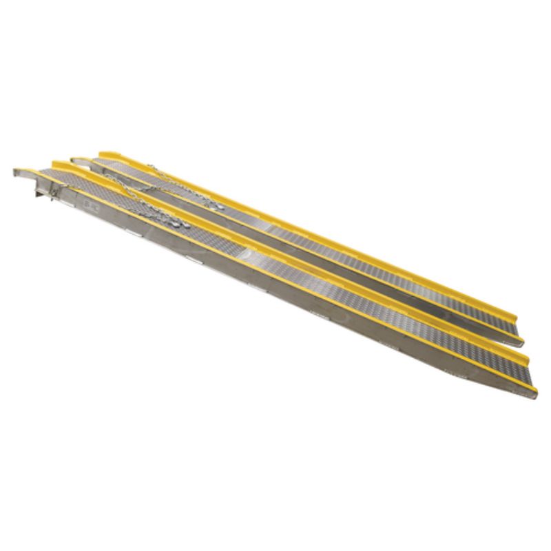 Vestil Vtr-5.5-14-16 Portable Aluminum Twin Vehicle Ramp