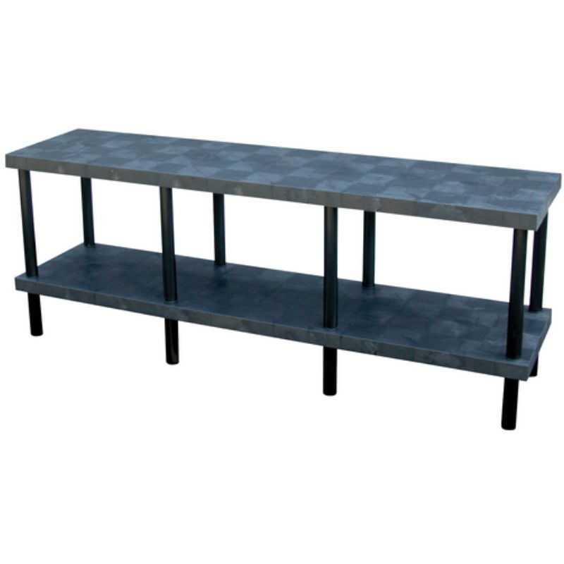 Vestil Wbt-S-9624 High-Density Polyethylene Solid Work Bench Table (1)