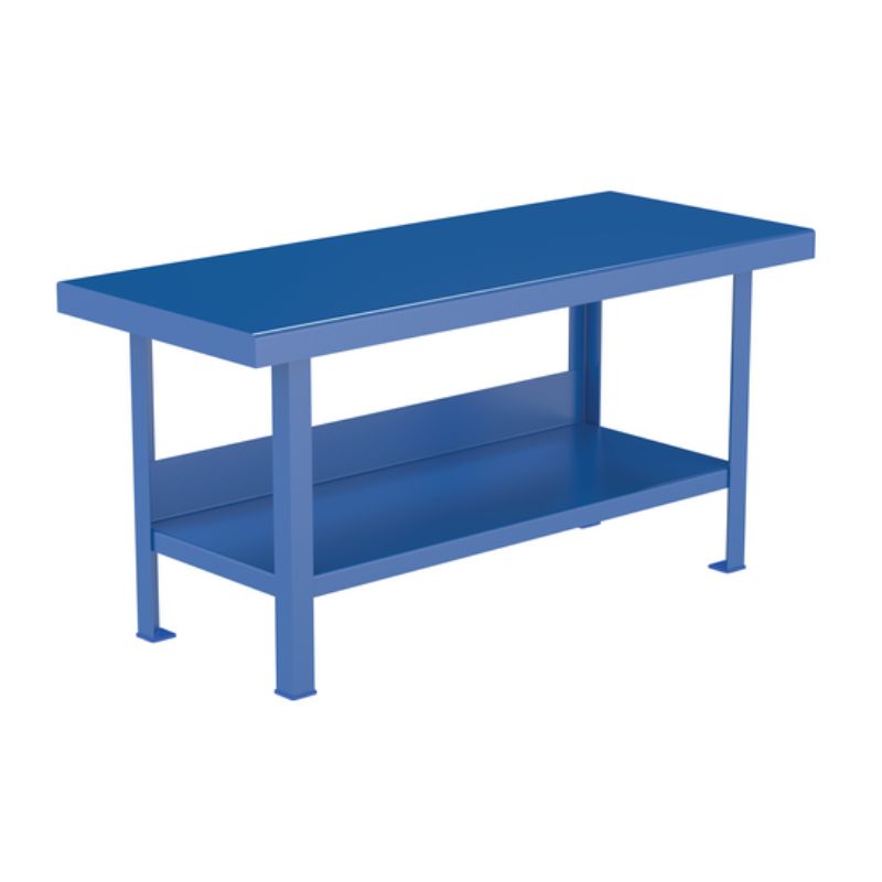 Vestil Wbt-S-Hd-Bs-3072 Heavy Duty Steel Work Bench